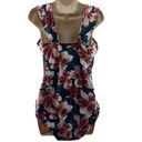 Beachsissi  Bronze Floral One Piece Swim Suit Womens 2XL Photo 6