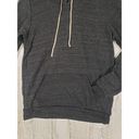 Alternative NWOT  Athletics Eco-Fleece Heather Grey Hoodie Women's Size Large Photo 2