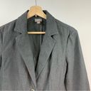 J.Jill  Gray Cotton Stretch Career Office Blazer Small Photo 5