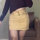 Wild Fable Mustard Denim Skirt Photo 0