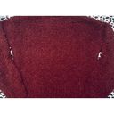 Pink Rose  Burgundy Women's Super Soft Sweater Size Small Photo 8