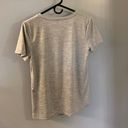 Danskin Tee Shirt Womens Medium Gray Stretch Semi Fitted Athletic Workout Photo 1