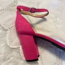 Unisa  Diara Pink High Heel Sandal Shoes W/ Ankle Strap Women’s Size 10 Ruffle Photo 3