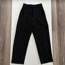 Wilfred Aritzia  Modesto Navy Pinstripe Pants 00 Photo 3