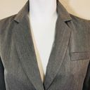 Divided  Gray Blazer Sz 4 Photo 5