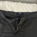 Hollister Low Rise Baggy Cargos In Dark Grey Photo 2