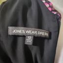 Jones Wear  Pink/Brown Polka Dot Sleeveless Dress Size 10 Photo 6