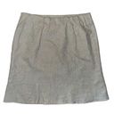 Coldwater Creek  light tan embroidered skirt PL Photo 0