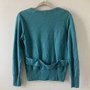 CAbi  Style 3018 Womens Size Medium Teal Tearoom Cardigan Sweater Photo 3