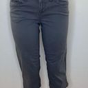 Sonoma  Modern Fit Grey Jean Capri With Zippers On Bottom Of Legs Photo 0