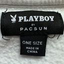 Playboy PacSun  White Graphic Pullover Sweatshirt One Size Photo 3