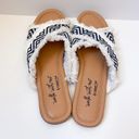 Coldwater Creek Walk With Me by  Geometric Fringe Slide Sandals 9M Photo 87