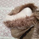Jeanne Simmons NWT  faux fur fringe shawl  Photo 5