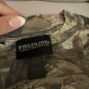 Camo Print Long Sleeve Shirt Brown Size M Photo 2