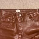 Aritzia Melina Leather Pants Photo 5