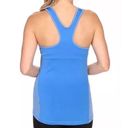 Nike  Pro Cool Training Athletic Workout Racerback Tank Top in Blue Size Large Photo 1