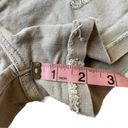 Kancan Beige Light Brown Denim Stretch Button Fly Shorts size 27 Photo 9