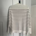 Tuckernuck  Striped Sweater Button Sides Cream Photo 3