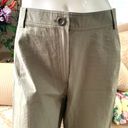 ZARA  Poplin Culottes Pants in Mid Khaki Photo 4