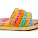 Farm Rio Colorful Toucan Crotchet Anatomic Sandals Photo 2