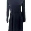 Jason Wu  Sweater Dress Sequin Cuff Long Sleeve Black Party Medium Photo 0