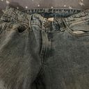 Brandy Melville Low Rise Flared Jeans Light Blue Photo 3