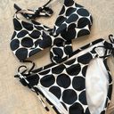 Victoria's Secret Victoria Secrets Black White Polka Dot Two Piece Swim Size Small Photo 1