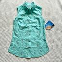 Columbia  PFG Snap Front Omni Shade Wick Shirt XS Vented Sleeveless Tank UPF40 Photo 6