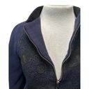 Martin Grant Paris Brocade Bomber Jacket in Blue 4 36 Womens Jacquard Coat Size undefined Photo 5