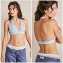 Free People  x We are HAH French Blue Groupie Bralette NWT Medium Photo 7