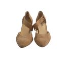 Paul Green  Suede Pumps Beige Size 6.5 Quiet Luxury Minimalist Neutral Corpcore Photo 1