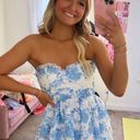 Boutique mini dress Blue Size M Photo 0