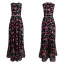 Cynthia Rowley  Women's Lorelei Embroidered Floral Crewneck Dress Size 2 Photo 2