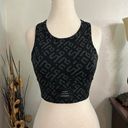 Sweaty Betty Halle Berry X  Jinx Power Crop Workout Tank Top Black Size Medium Photo 2