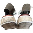 MIA  Delena Platform Espadrille Sandal Olive Green Tan Vegan Suede size 7 Summer Photo 7