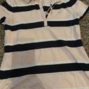 Tommy Hilfiger Blue And Pink Striped Polo Photo 0