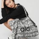 Alo Yoga Grey Tie Dye Shopper Tote Bag One Size Photo 8