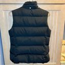 Talbots  Petites Black Puffer Vest With Removable Faux Fur Hood Size Small Photo 3