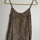 Equipment  Leopard Print Silk Tank Top Camisole S Photo 4