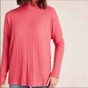 Anthropologie Eri + Ani  Fiona Hacci Pink Sweater Tunic Photo 4