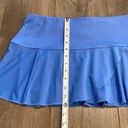 Lucky in Love  12” Blue Pleated Tennis Skirt Size Large Photo 7