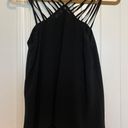 ANGL Black  strappy flowy tank top Photo 0