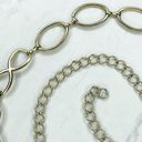 infinity  Sign Symbol Metal Chain Link Belt One Size OS Photo 6