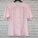 Oscar de la Renta  Expressions Pink Button Down Photo 0