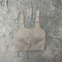 Forever 21 Gray Grey Basic Active Gym Workout Crop Top Sports Bra Photo 2