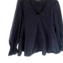 Tuckernuck  Pomander Place Navy Easton Blouse Photo 5