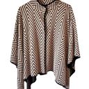 Chico's  Travelers Collection Chevron Jacquard Cape Photo 11