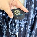 Blue Life Revolve Blue Tie Dye Off The Shoulder Mini Dress S Photo 4