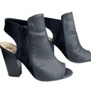 Penny Loves Kenny  Sz 6M Womens open heel ankle boots Block Heel Photo 1