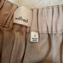 Wilfred Aritzia  Bossier Tan Faux Suede Shorts Photo 6